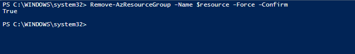 Removendo Lock do Resource Group via Powershell Az