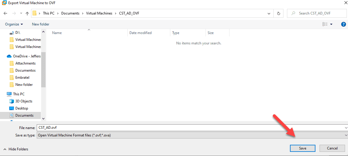 Criando um template de ovf no VMware