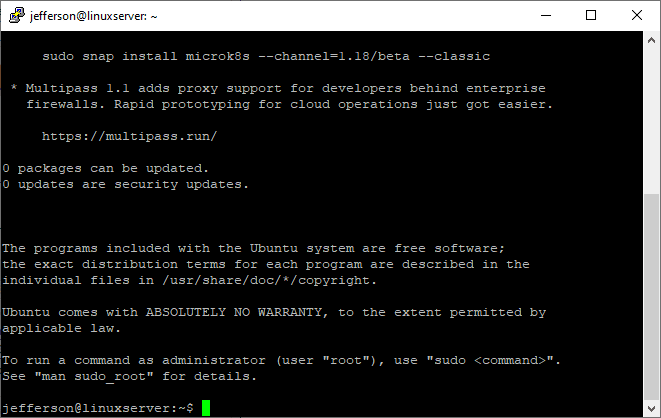 Configurando Access Key Linux Azure