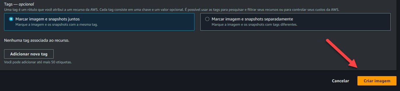 Criando uma AMI na AWS