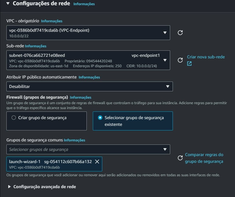 Iniciando uma instancia EC2 de AMI