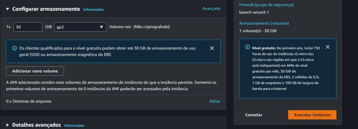 Iniciando uma instancia EC2 de AMI 5 Iniciando uma instancia EC2 de AMI