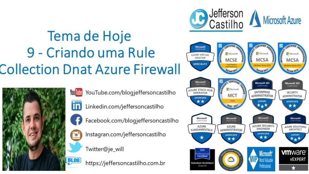 criando rule connection dnat azure firewall 01