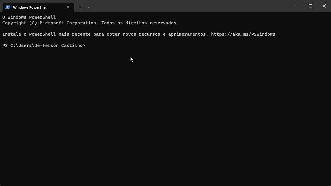 Azure CLI usando Docker no Windows