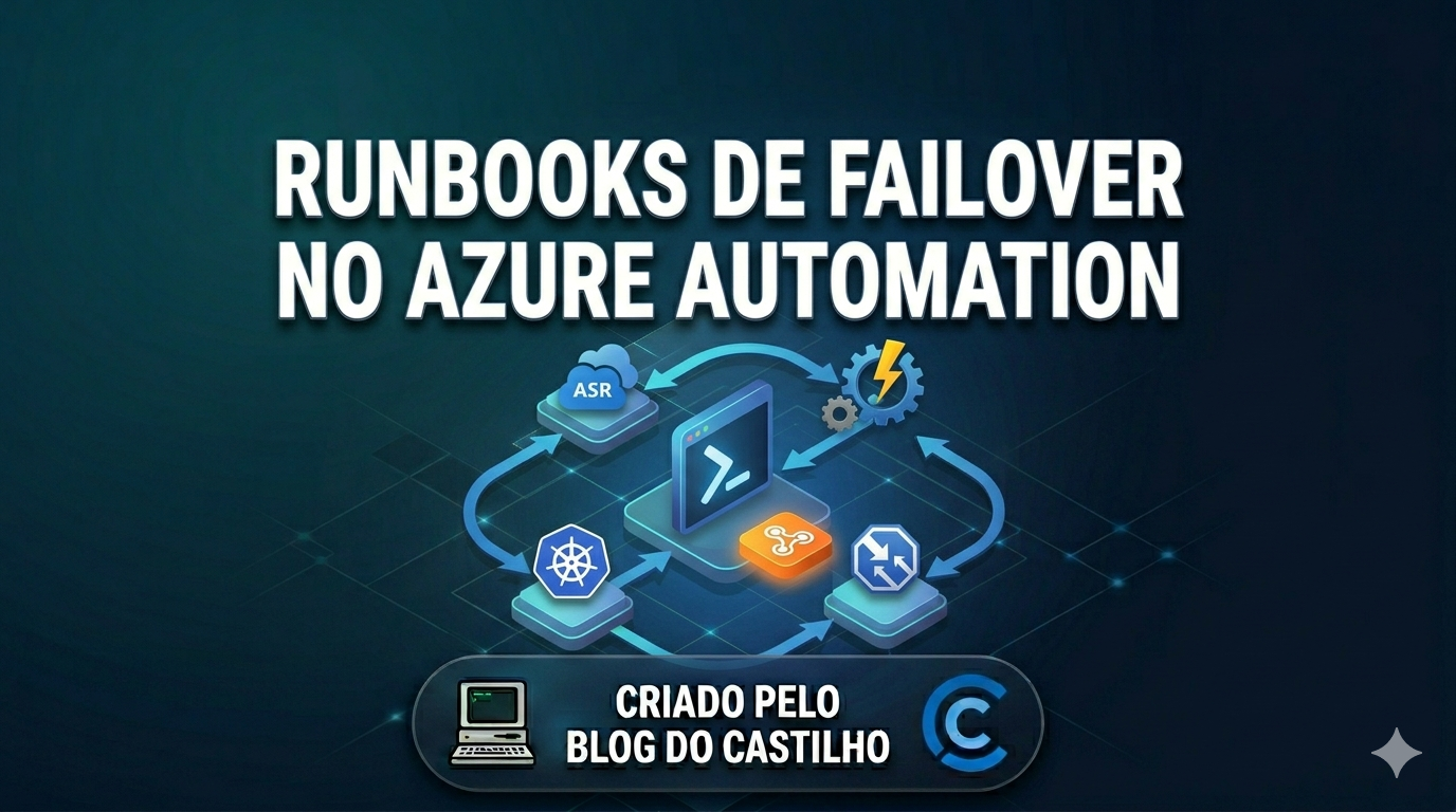 Runbooks de Failover no Azure Automation