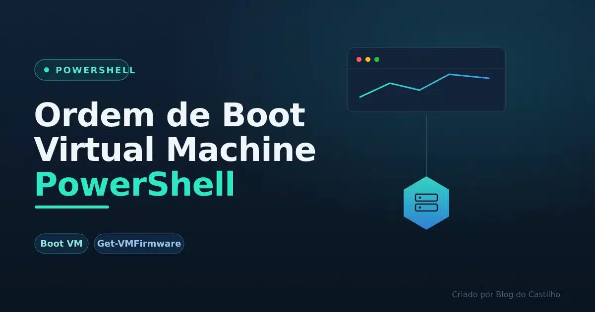 Ordem de Boot Virtual Machine PowerShell