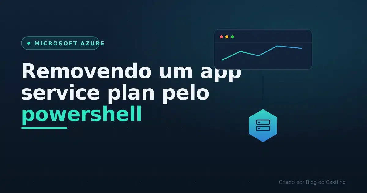 Removendo um app service plan pelo powershell