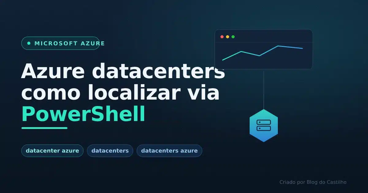 Azure datacenters como localizar via PowerShell