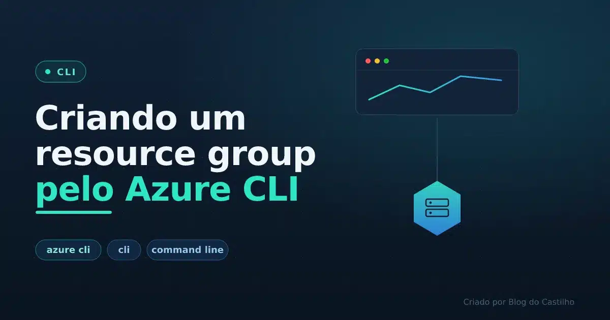 Criando um resource group pelo Azure CLI
