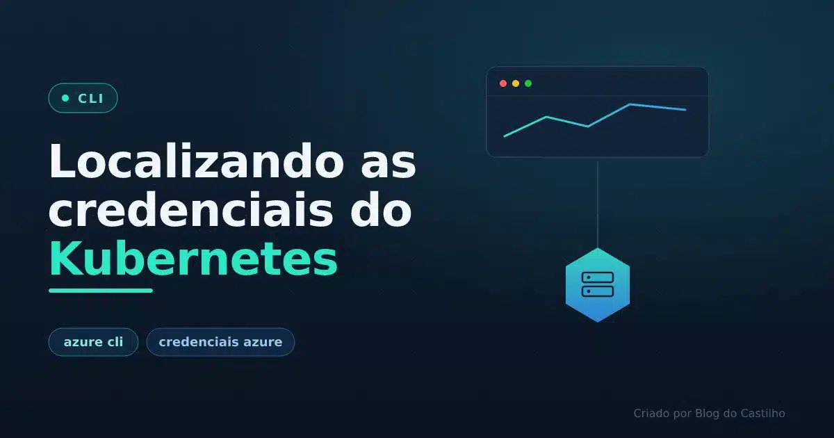 Localizando as credenciais do Kubernetes