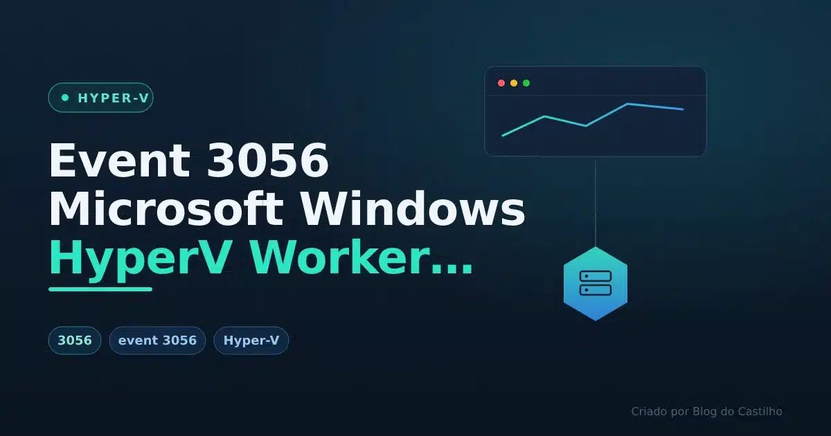 Event 3056 Microsoft Windows HyperV Worker Admin