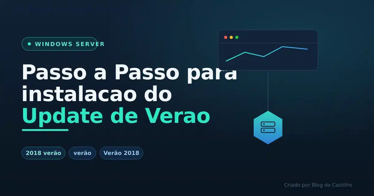 Passo a Passo para instalacao do Update de Verao