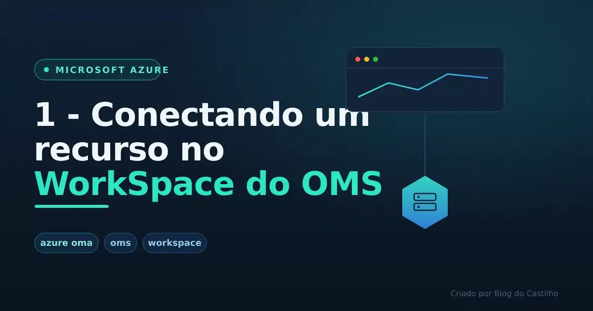 1 - Conectando um recurso no WorkSpace do OMS