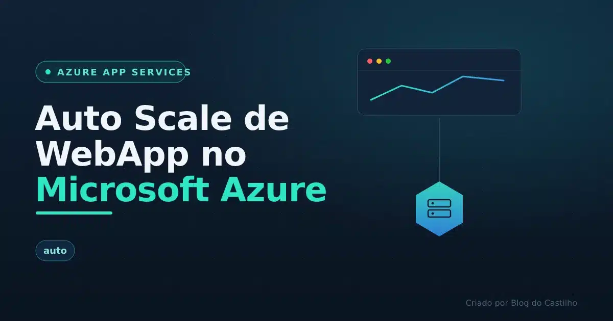 Auto Scale de WebApp no Microsoft Azure