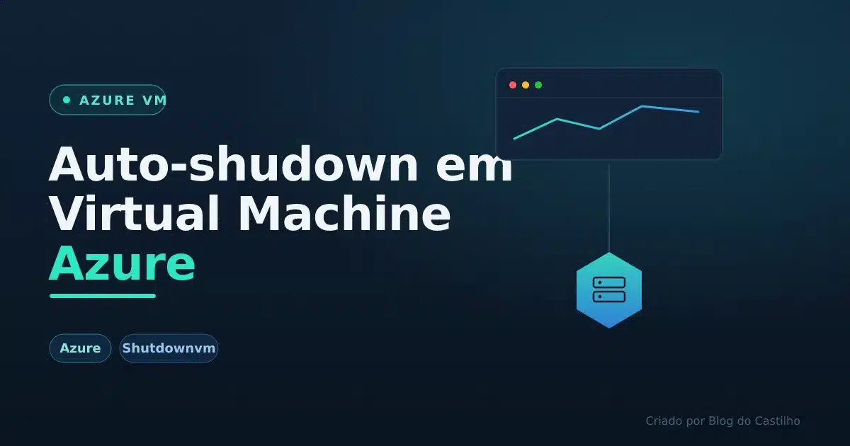 Auto-shudown em Virtual Machine Azure