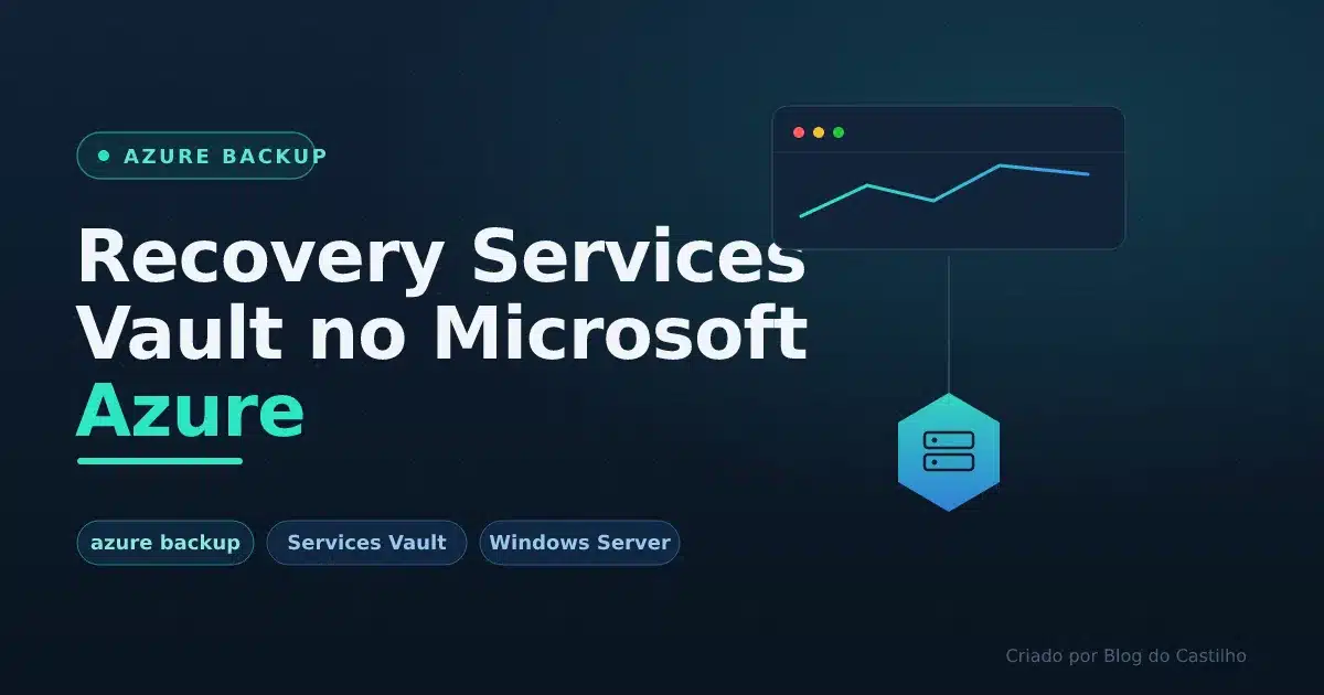 Recovery Services Vault no Microsoft Azure