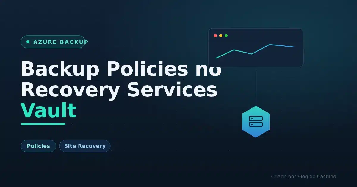 Backup Policies no Recovery Services Vault