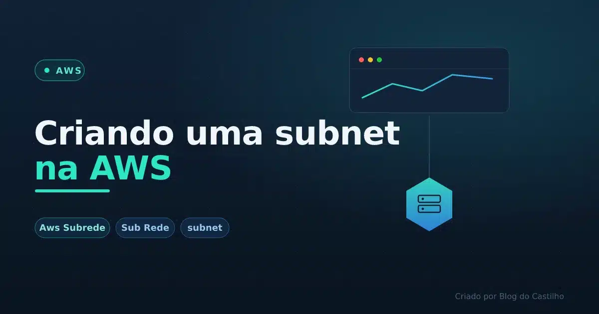 Criando uma subnet na AWS