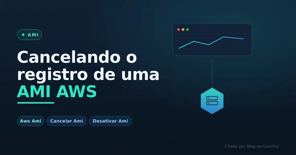 Cancelando o registro de uma AMI AWS