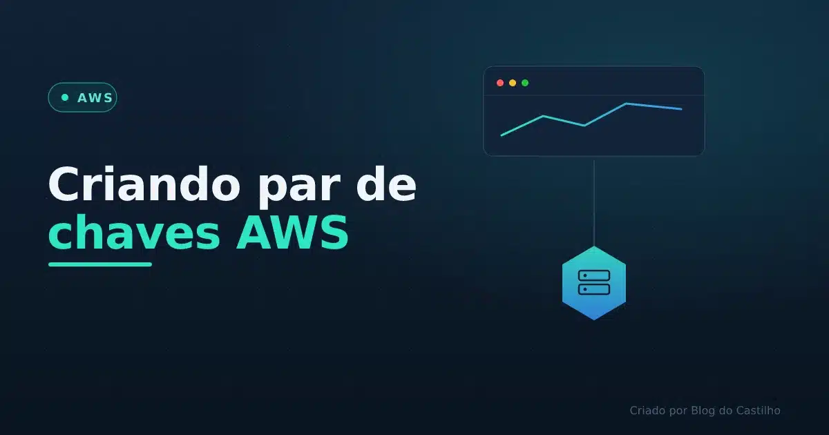 Criando par de chaves AWS