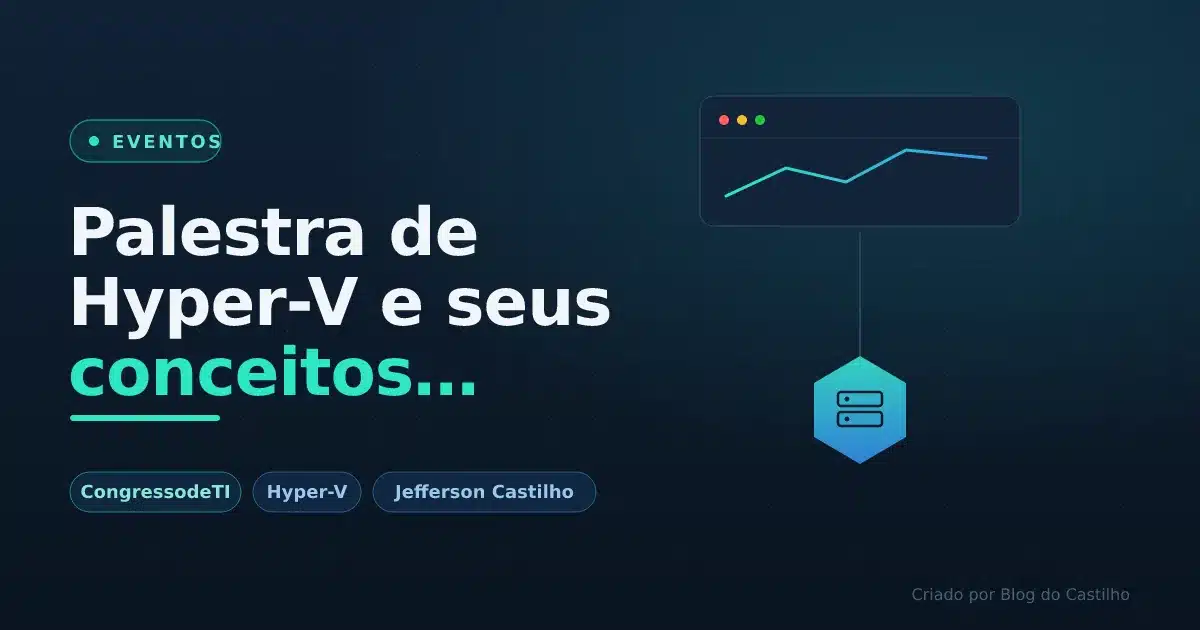 Palestra de Hyper-V e seus conceitos (Congresso de TI)