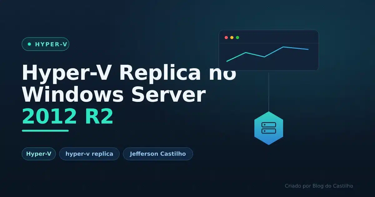 Hyper-V Replica no Windows Server 2012 R2