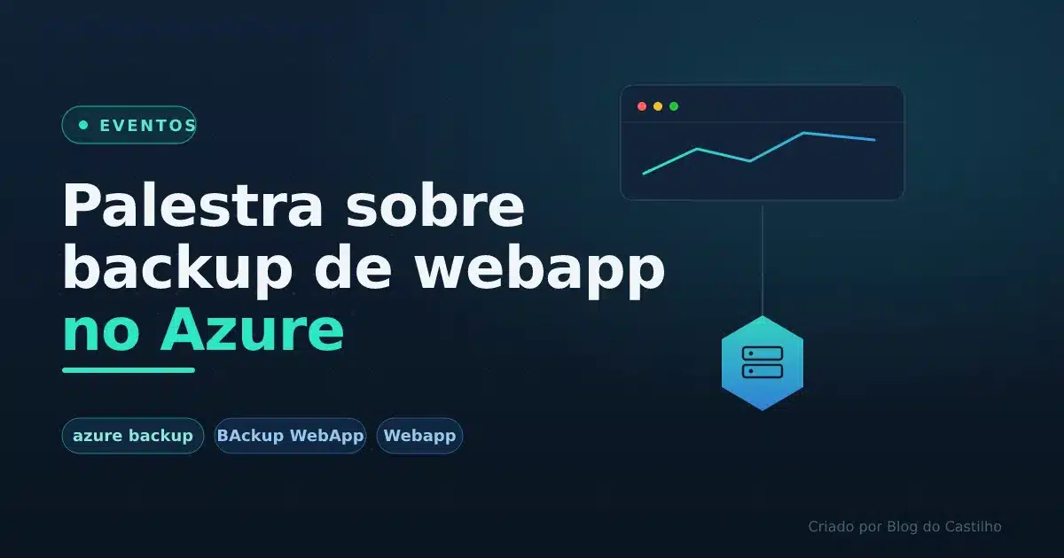 Palestra sobre backup de webapp no Azure
