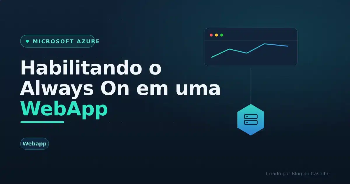 Habilitando o Always On em uma WebApp