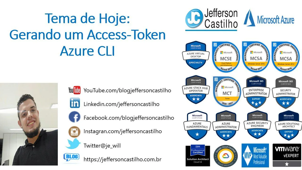 Gerando um Access-Token Azure CLI