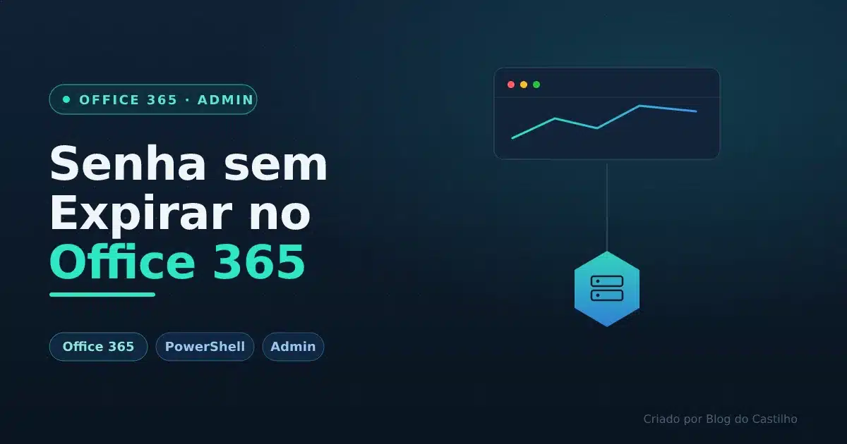 Alterando usuários no Office 365 para não expirar a Senha