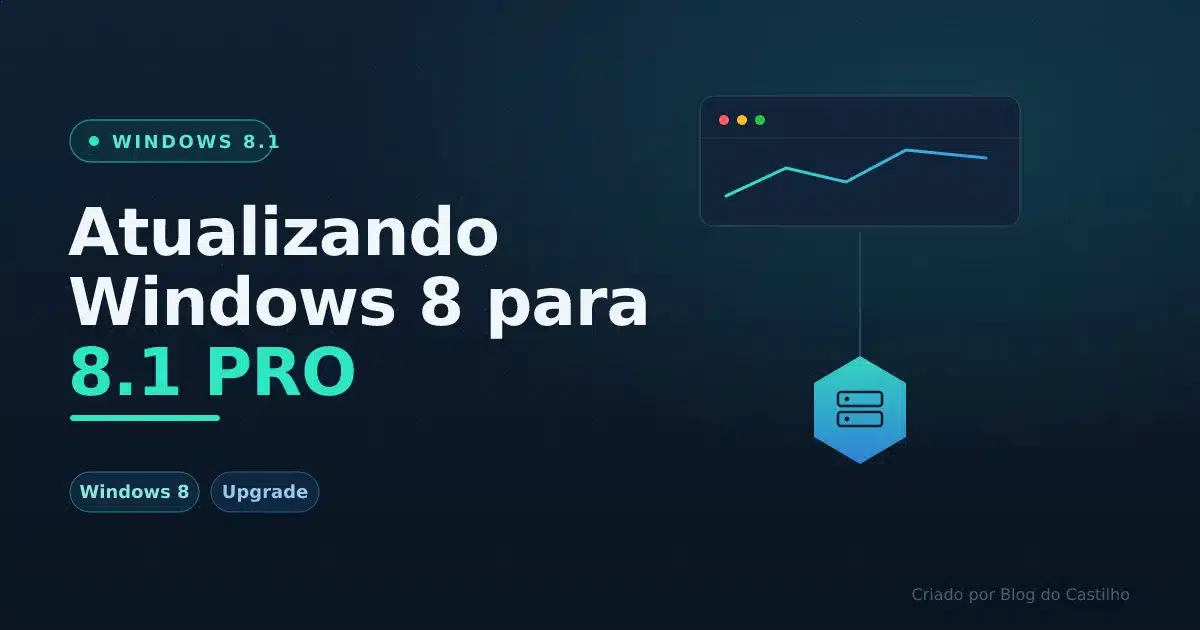 Atualizando o Windows 8 para Windows 8.1 PRO