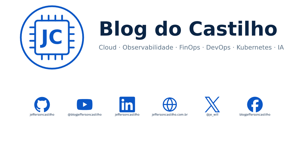 Blog do Castilho – Tecnologia | FinOps | DevOps | Cloud