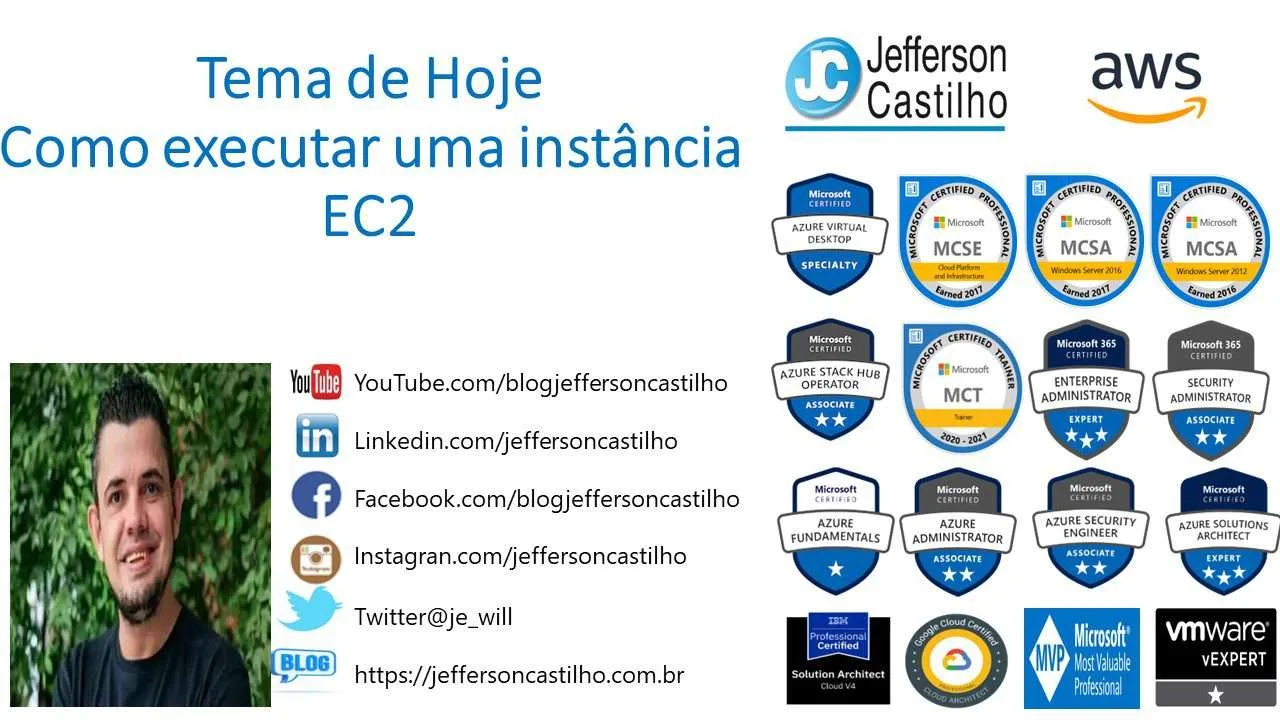 Como executar uma instancia EC2