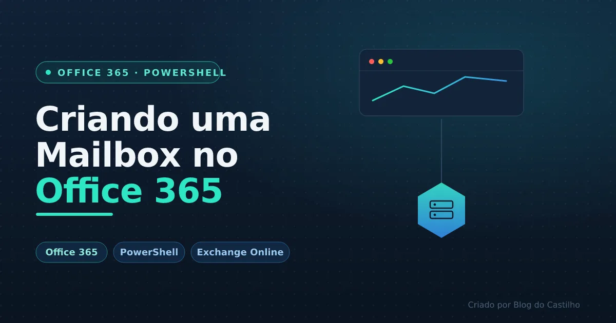 Criação de mailbox no Office365 via PowerShell