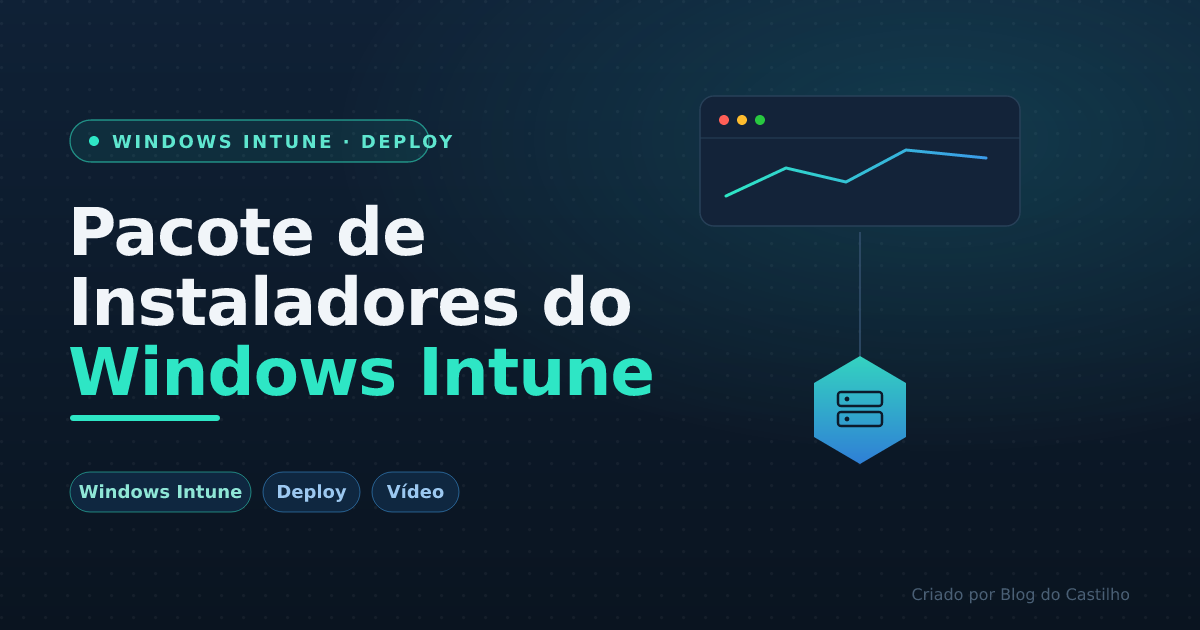 Criação de Pacote de Instaladores do Windows Intune