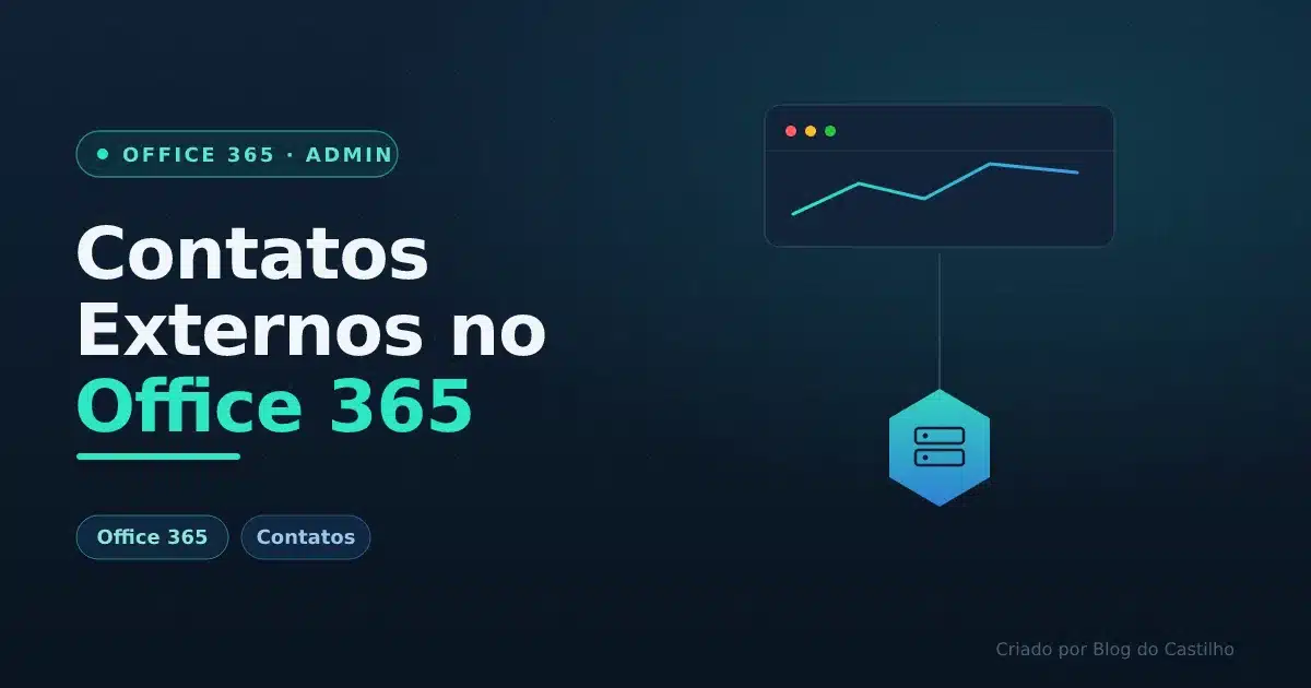 Criando contatos Externos no Office 365
