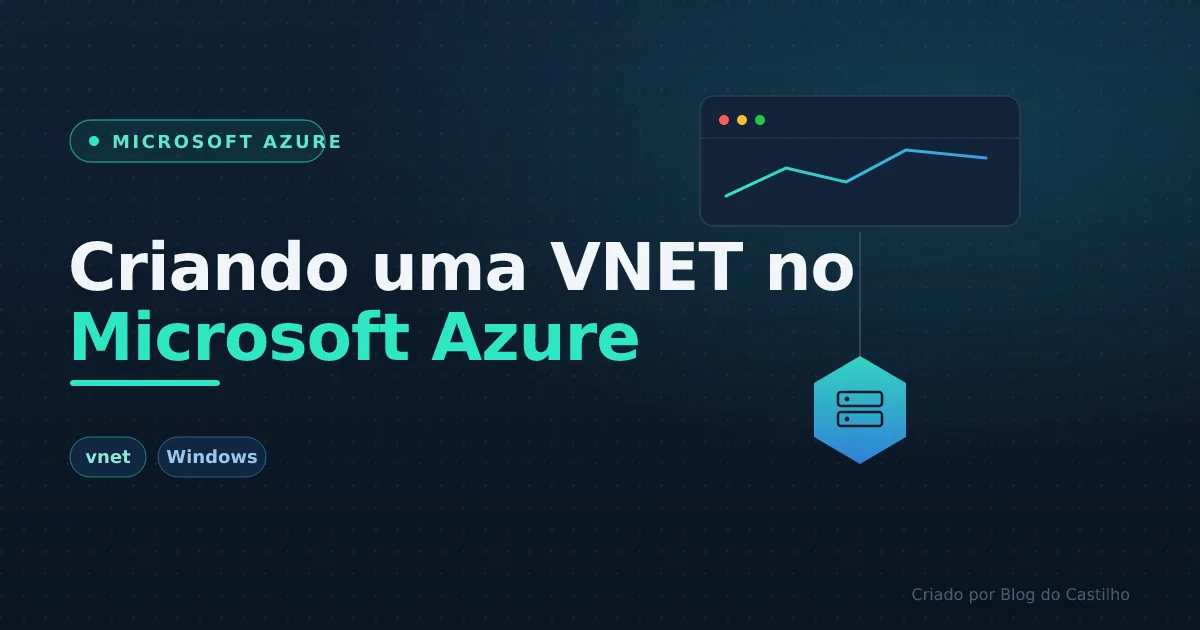 Criando uma subnet no Microsoft Azure