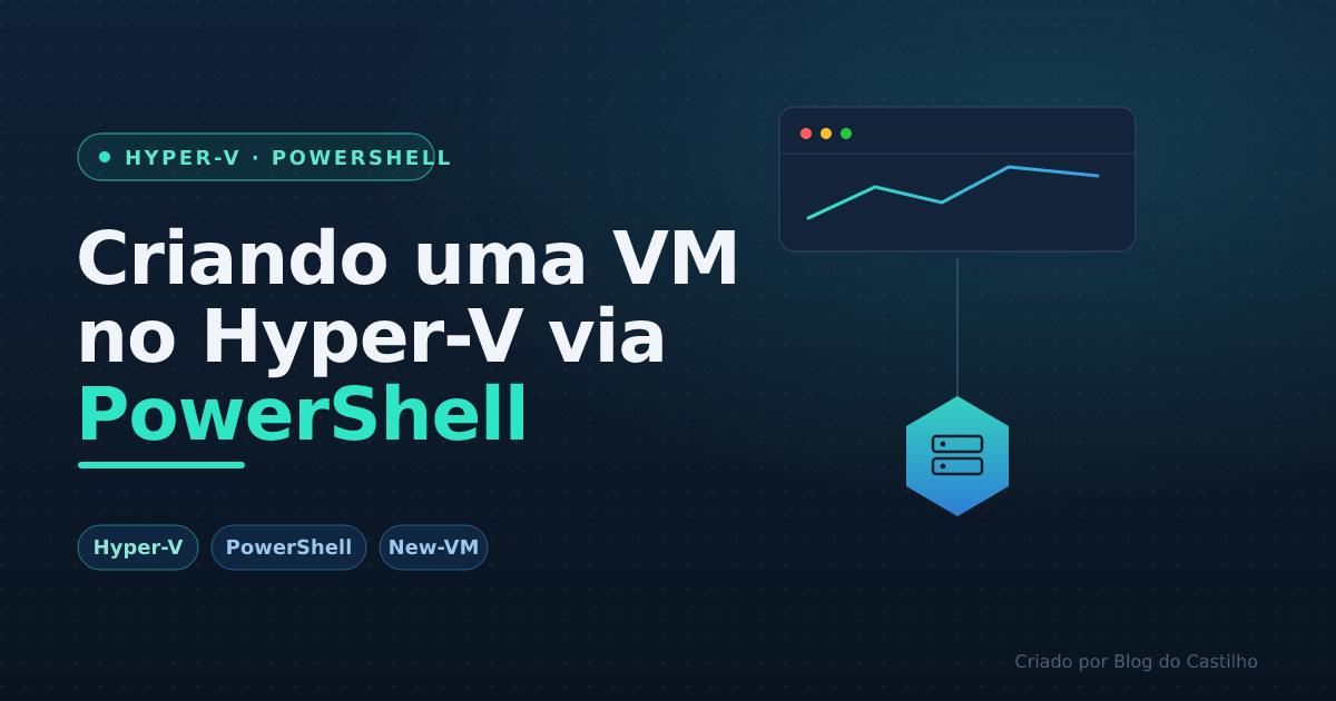 Criando uma Máquina Virtual no Hyper-V via Windows Powershell