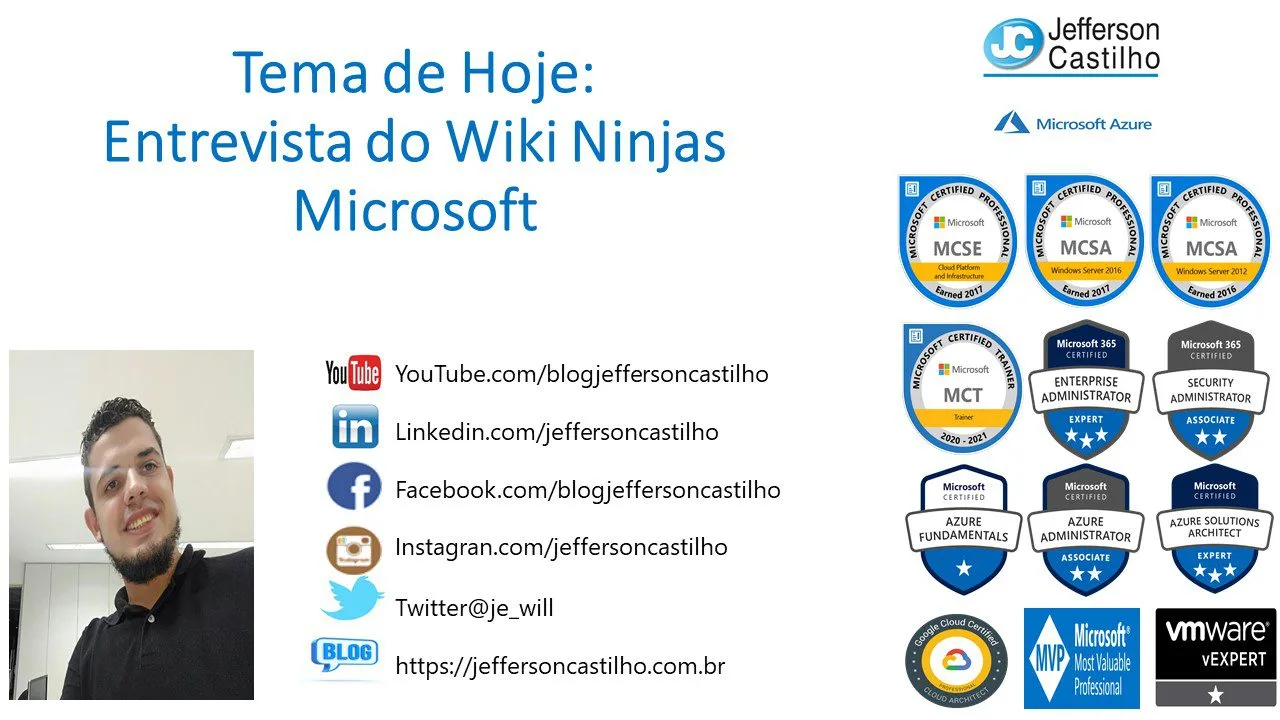 Entrevista do Wiki Ninjas Microsoft