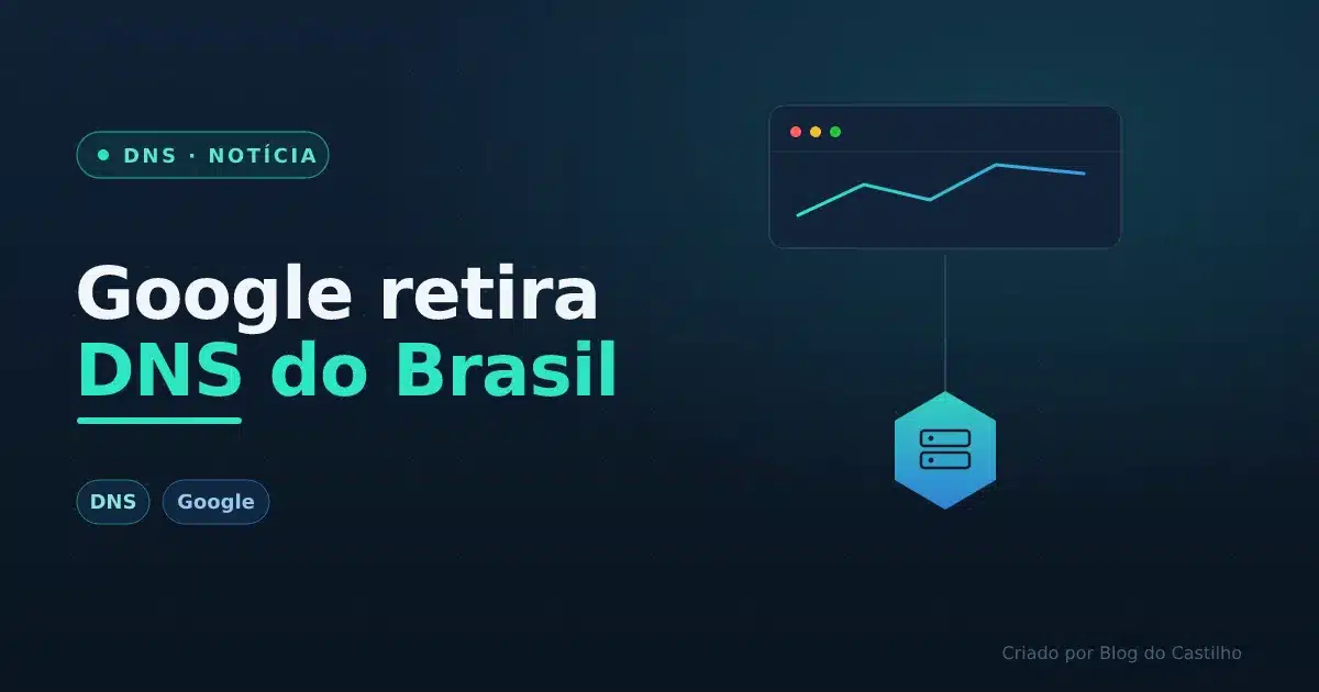 Google retira os Servidores DNS do Brasil e Redireciona para os USA