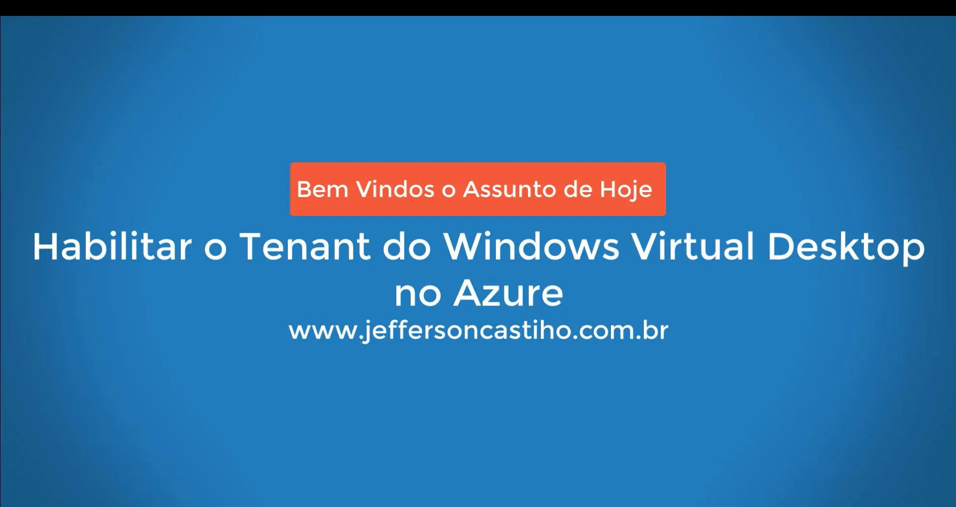 Habilitar o Tenant do Windows Virtual Desktop no Azure