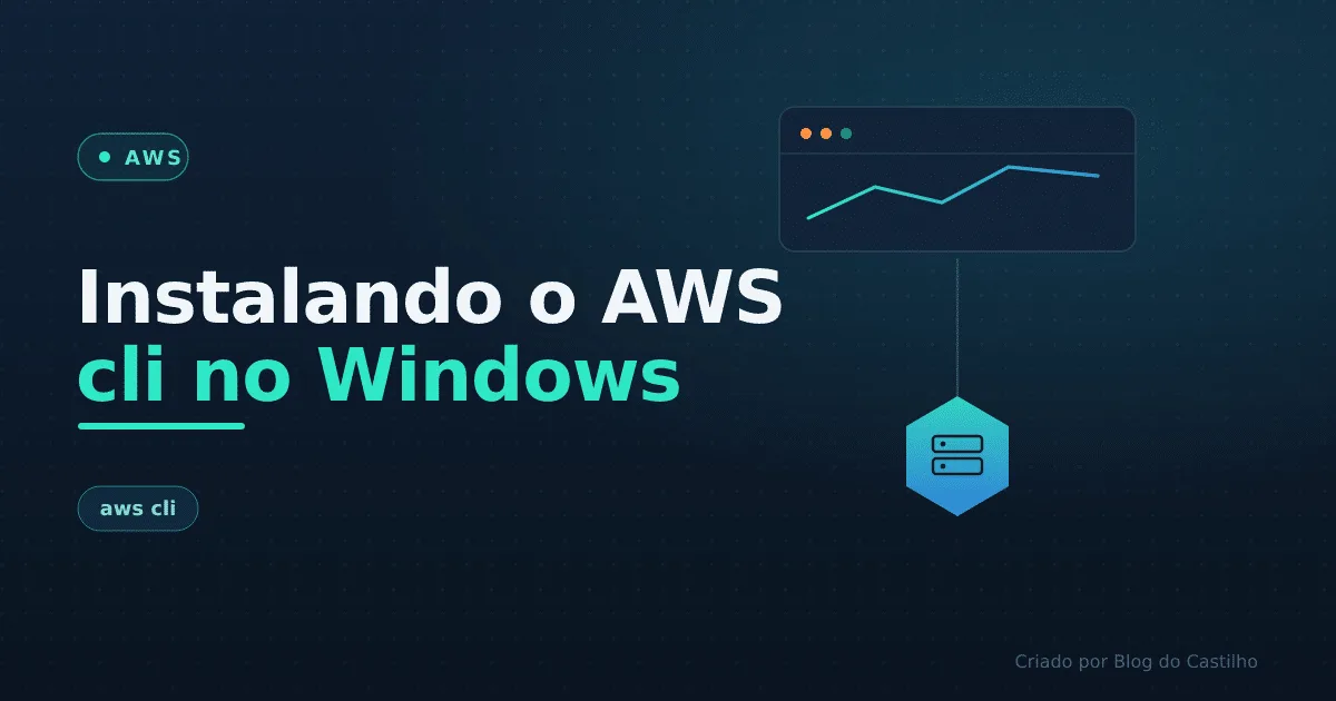 Instalando o AWS cli no Windows