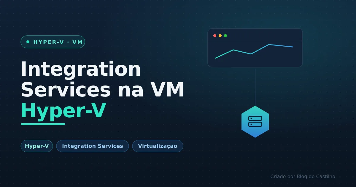 Instalando o Integration Services em uma máquina virtual Hyper-V