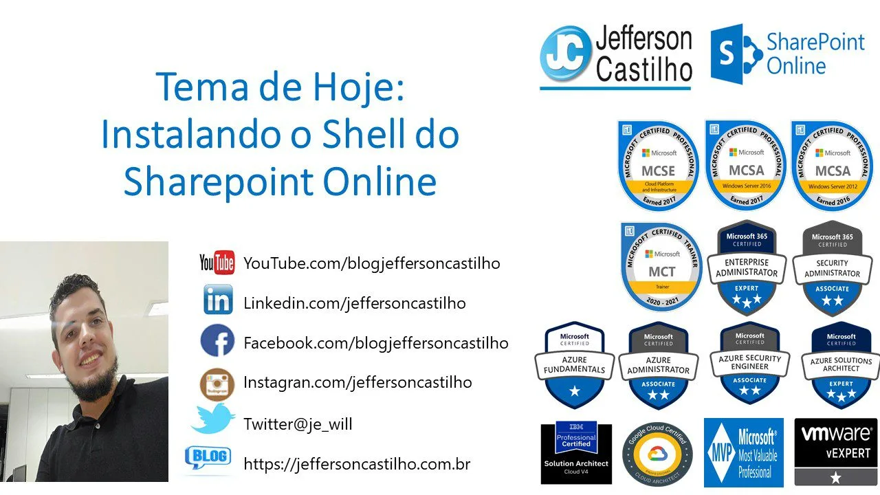 Instalando o Shell do Sharepoint Online