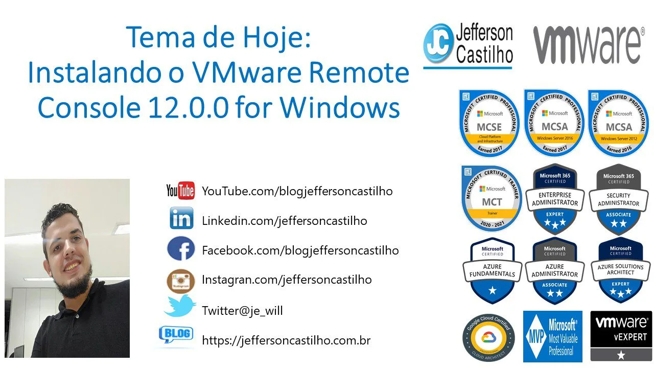 Instalando o VMware Remote Console 12.0.0 for Windows