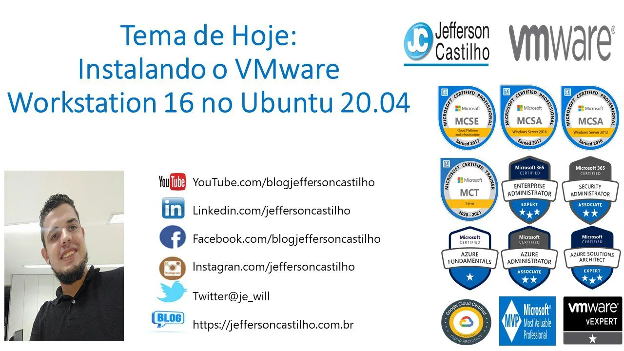 Instalando o VMware Workstation 16 no Ubuntu 20.04