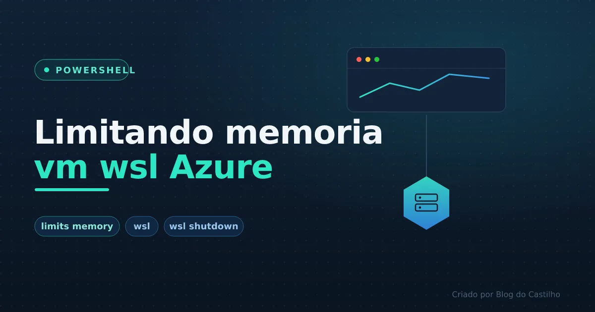 Limitando memoria vm wsl Azure