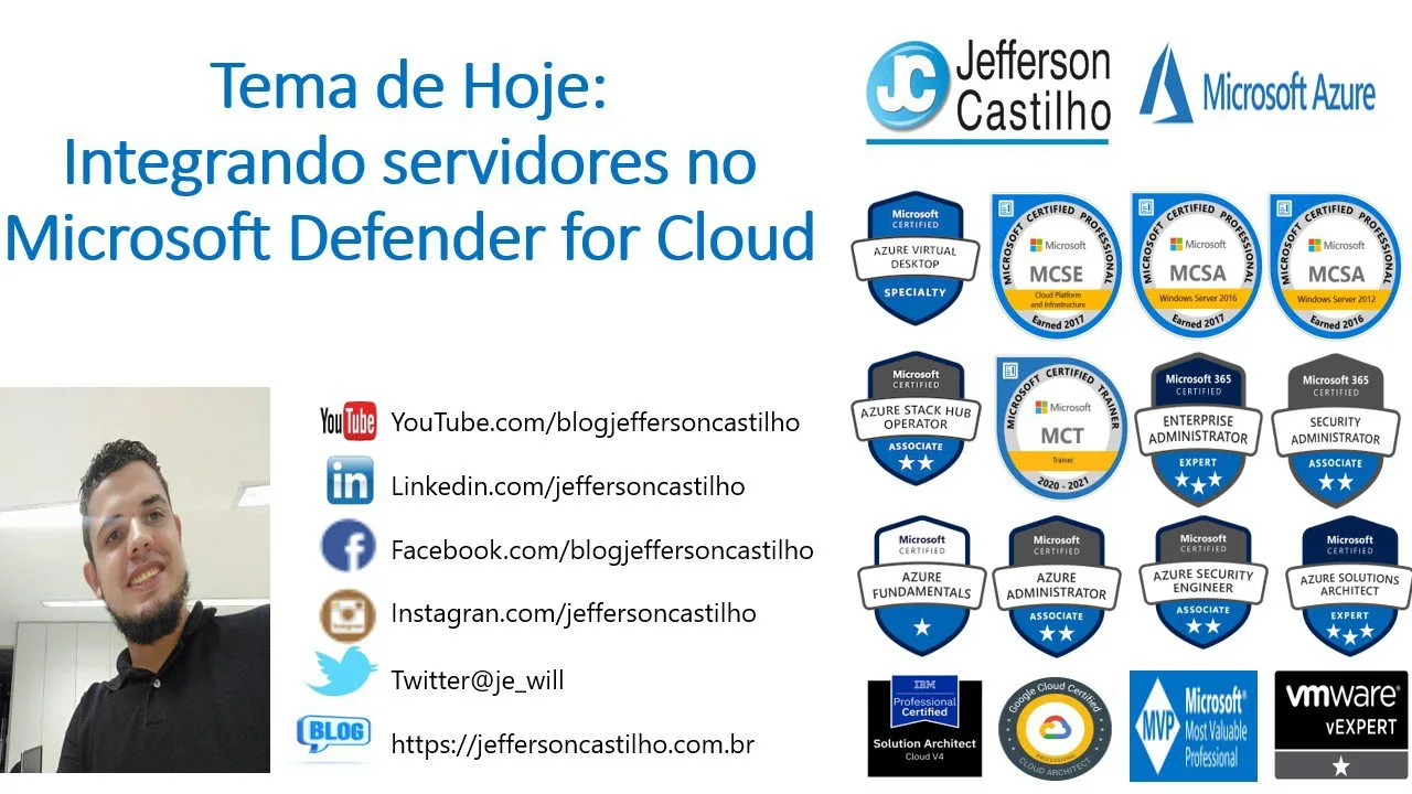 Integrando servidores no Microsoft Defender for Cloud