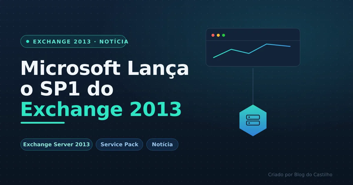 Microsoft lança o SP1 do Microsoft Exchange Server 2013