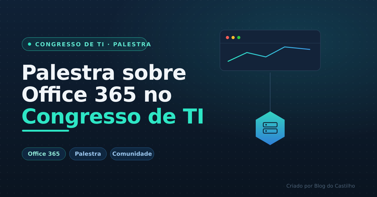Palestra no Congresso de TI (Office 365)